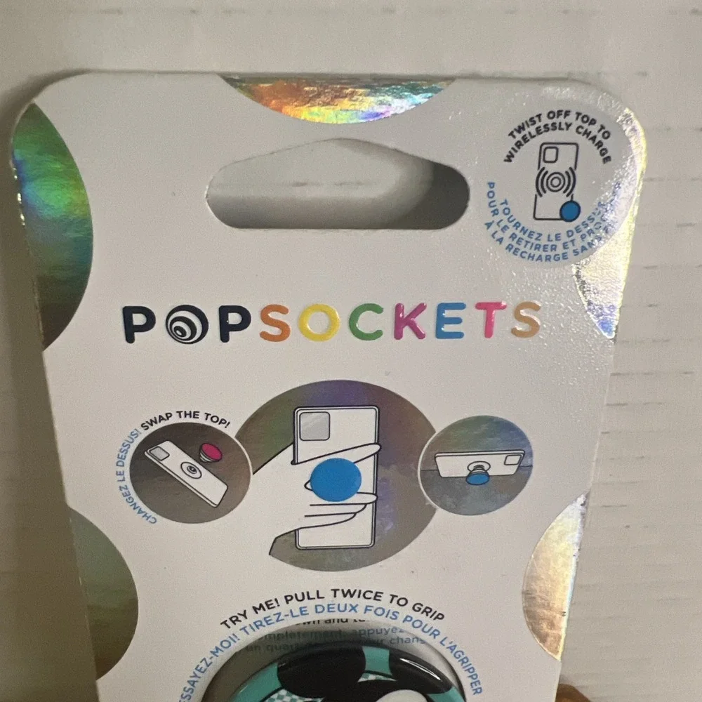 Popsockets DISNEY Mickey Mouse Peace Out CLASSIC New Retro Grip‎ Stand Popgrip